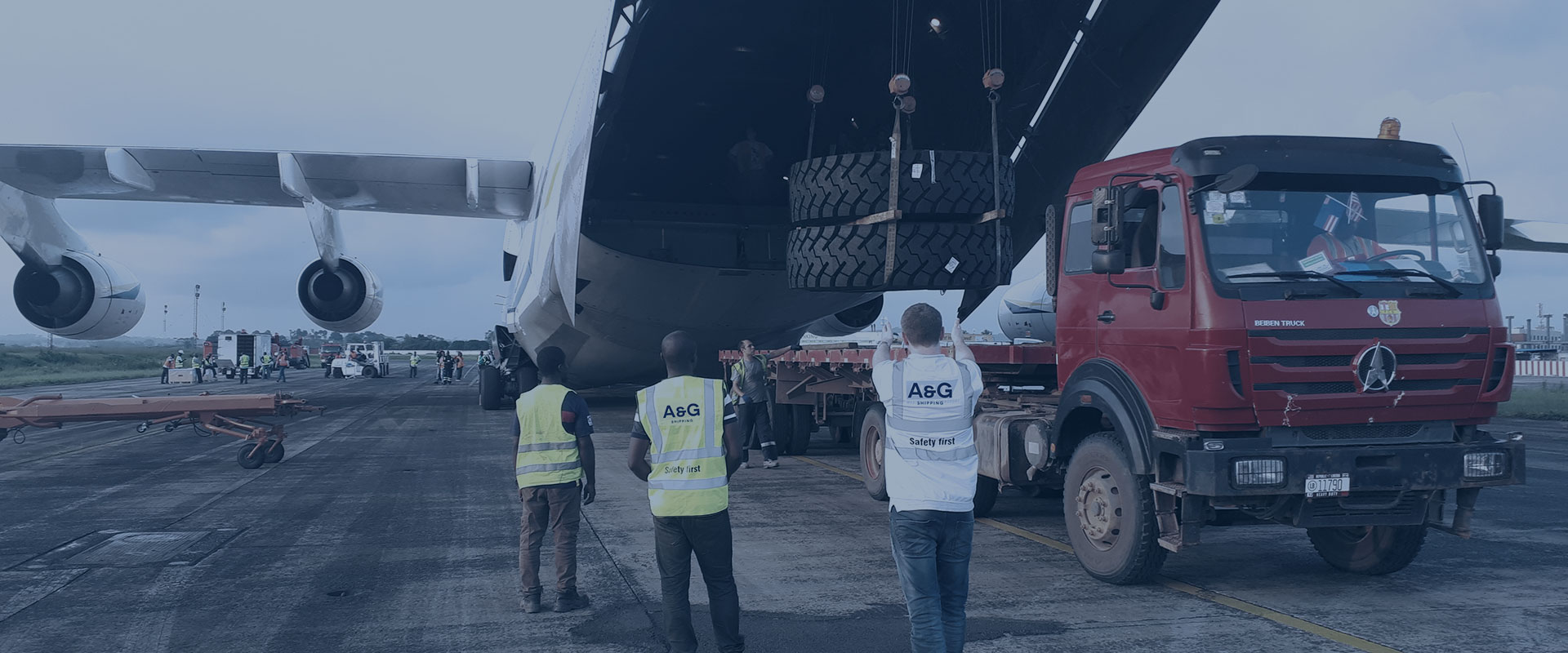 ship air project cargo west africa